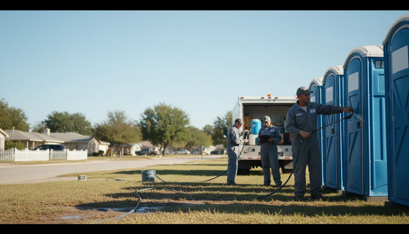 Long-Term Portable Toilet Rental in Girard, KS near me